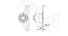 AUTEX 641586 Tensioner Pulley, v-ribbed belt